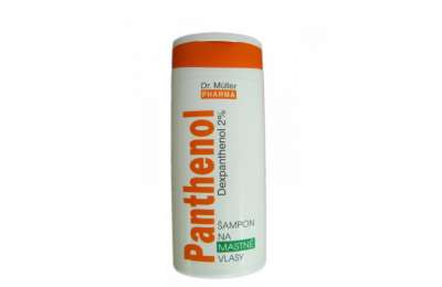 Panthenol šampon na mastné vlasy 2% 250 ml